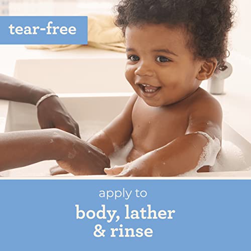 Aveeno Baby Soothing Hydration Creamy Body Wash with Natural Oatmeal, Baby Bath Wash for Dry & Sensitive Skin, Hypoallergenic, Fragrance-, Paraben- & Tear-Free Formula, 8 fl. oz - Image 3
