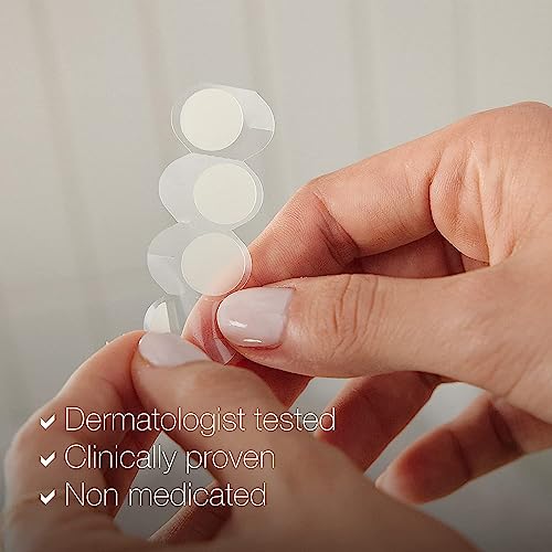 Neutrogena Stubborn Acne Blemish Patches, Ultra-Thin Hydrocolloid Acne Patch Absorbs Fluids & Removes Impurities To Help Pimples Look Smaller After One Use, 2 x 24 Patches, (48 Patches) - Image 5