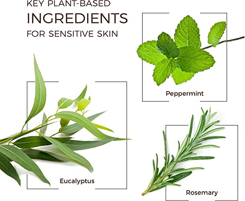 Babo Botanicals Eucalyptus Remedy Plant-Based 3-in-1 Shampoo, Bubble Bath & Wash - with Vapors of Eucalyptus, Rosemary & Peppermint - For Babies, Kids or Sensitive Skin - EWG Verified - 15 fl. oz. - Image 7