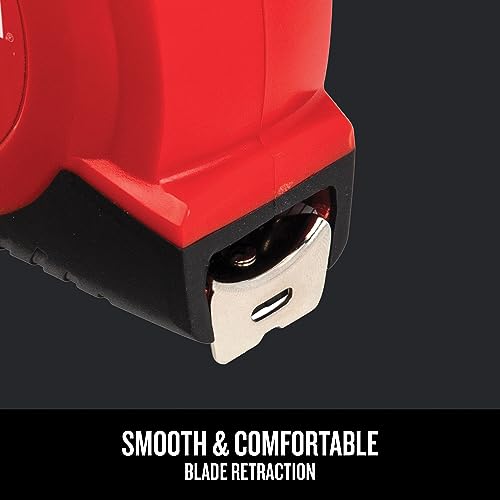 CRAFTSMAN Tape Measure, 25 ft, Retraction Control and Self-Lock, Rubber Grip (CMHT37225) - Image 4
