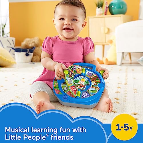Fisher-Price Little People Toddler Learning Toy World of Animals See ‘N Say with Music and Sounds for Ages 18+ Months - Image 9