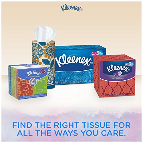 Kleenex Facial Tissues with Lotion, 120 ct, 4 Pack - Image 3