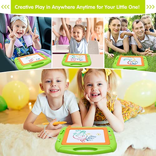 Toddler Girl Boy Toys,Magnetic Drawing Board Toddler Toys for 1-2 Year Old Girls Boy,Erasable Doodle Board Kids Easter Toy for 1 2 3 Year Old,Valentines Day Gifts for Kids Girls Boy Toddlers Birthday - Image 4