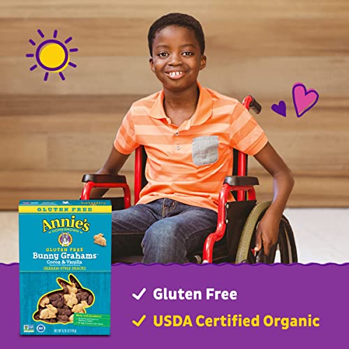 Annie's Gluten Free Cocoa & Vanilla Bunny Cookies, 6.75 oz - Image 7