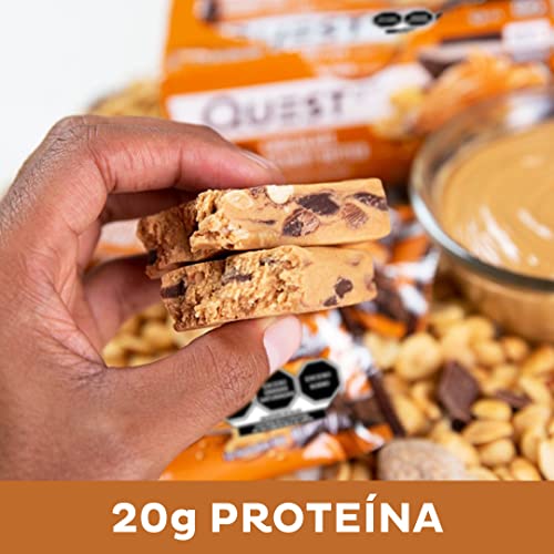 Quest Nutrition Protein Bar, Chocolate Peanut Butter, 2.12 Ounce, 12 Count - Image 7