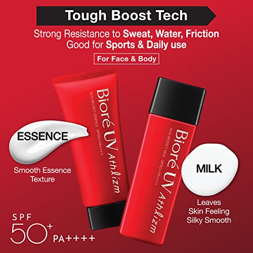 Biore UV Athlizm Skin Protect Essence Sunscreen 70g SPF 50 + / PA ++++ - Image 3